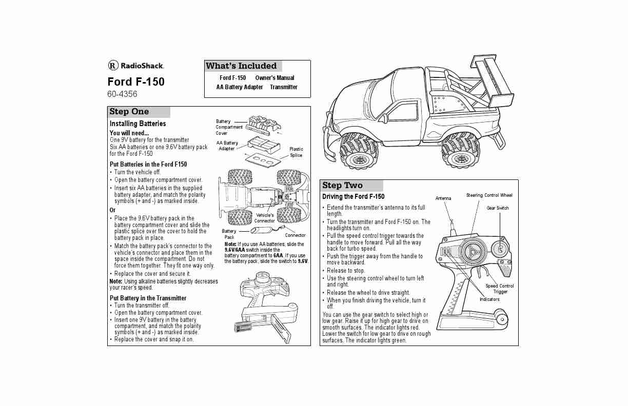 Radio Shack Motorized Toy Car 60-4356-page_pdf